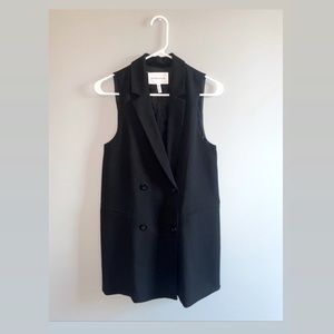 BCBG Sleeveless Blazer